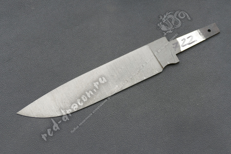Клинок кованный для ножа Х12МФ "DAS722"
